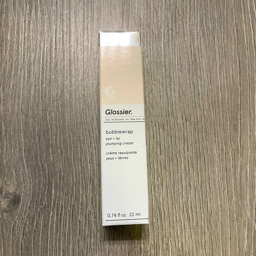 Glossier Bubblewrap Eye + Lip Plumping Cream